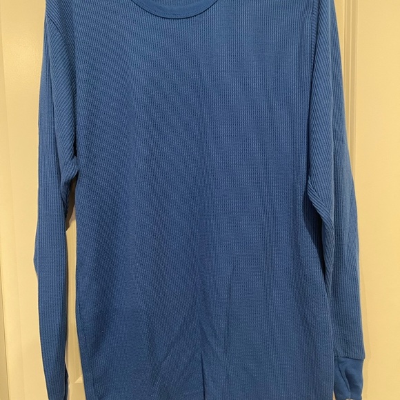 RESA Blue Textured Top - Picture 1 of 3